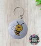 Cute Bumble Bee Keyring - Perfect Accessory for Your Keys - Image 1