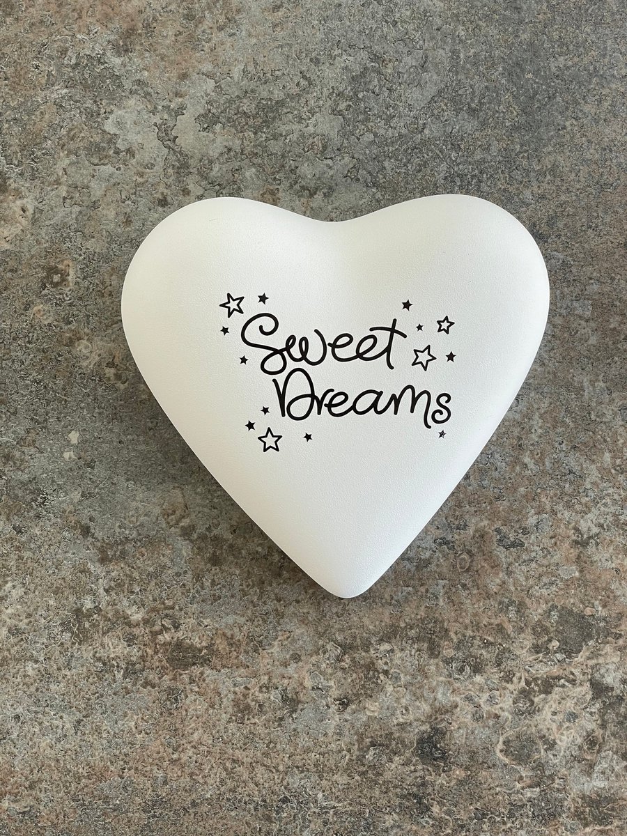 Sweet Dreams Love Heart Wall Decor