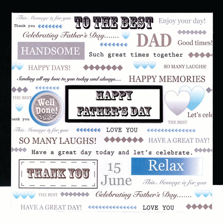  Father's Day  Card - To The Best 