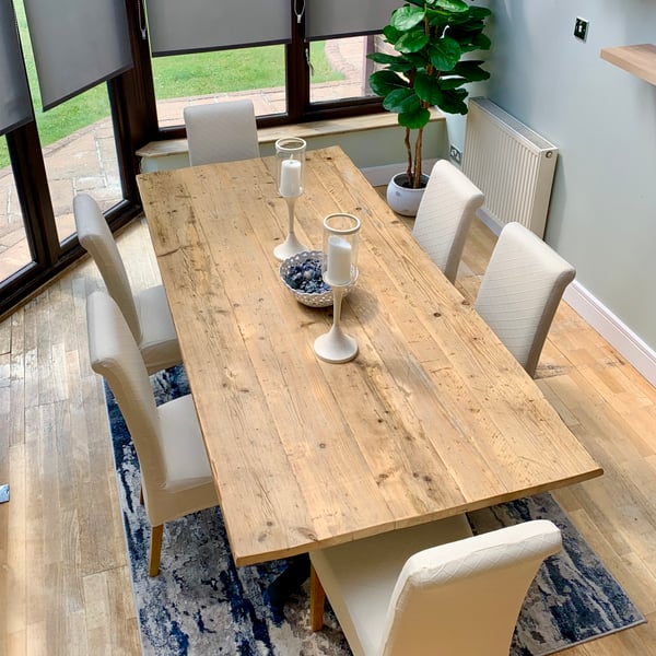 Reclaimed Rustic Dinning Table 