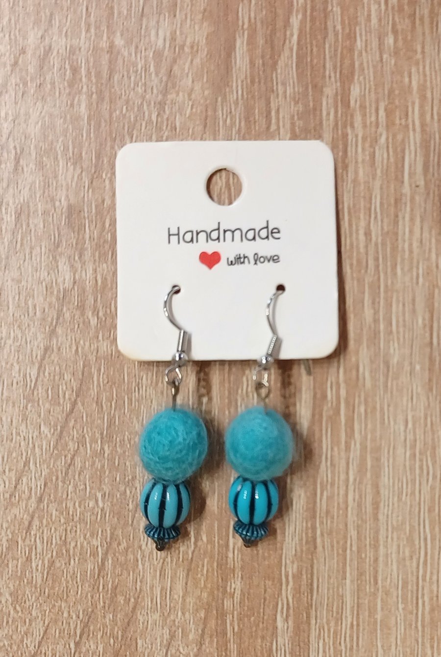 Felt Earrings