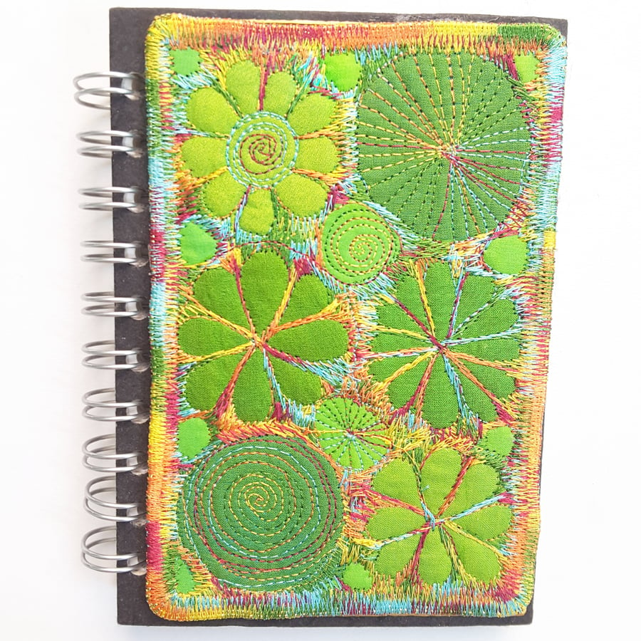 Sketchbook Textile Notebook Cover 