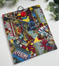 Handmade Padded Book Bag,: Book Cover, Marvel Inspired, Book Protector - Image 1