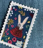 Fabric Postage Stamps - Alice in Wonderland - Image 7