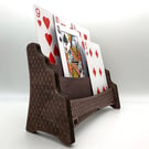 Handmade Wooden Playing Card Holder