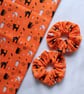 Cat Scrunchies, Halloween Scrunchies, Kitty Scrunchies, Witchy Spooky Scrunchies - Image 2