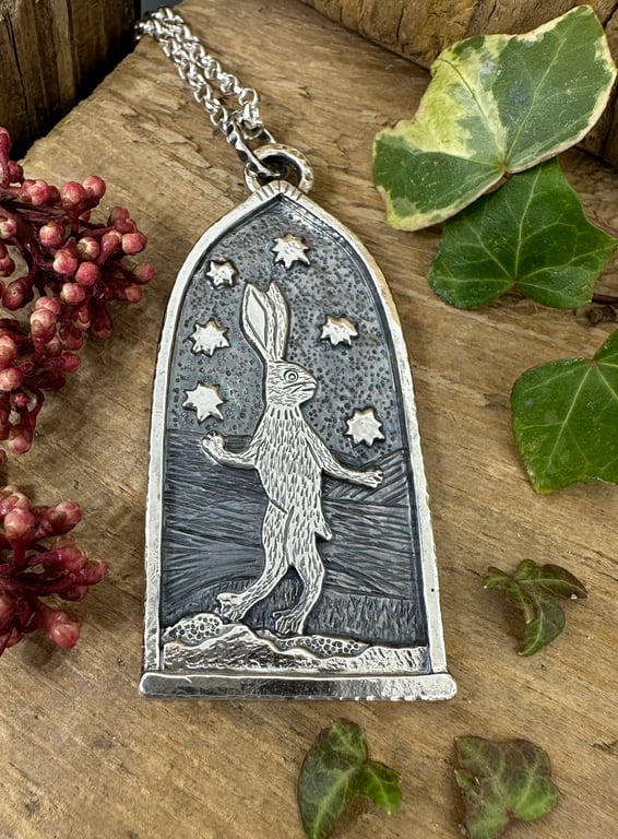 Star Keeper Hare Pendant