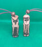 Owl necklaces a pair  - Image 2