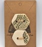 Large Lace Ceramic buttons  - Image 4