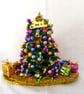 Handmade Christmas tree and presents table decoration  - Image 1
