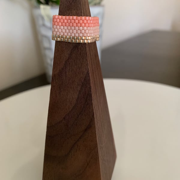 Soft coloured beaded band