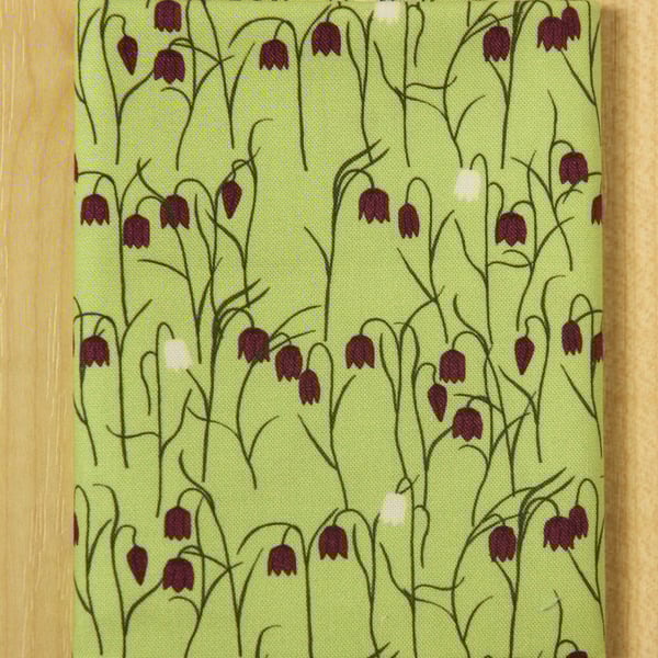 Fritillary spring flower fabric fat quarter