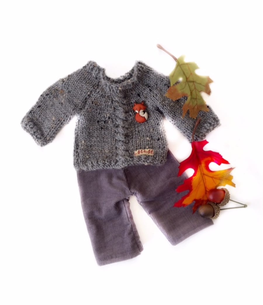 Fox jumper and trousers