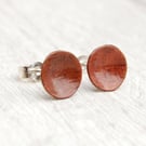 Copper circle studs