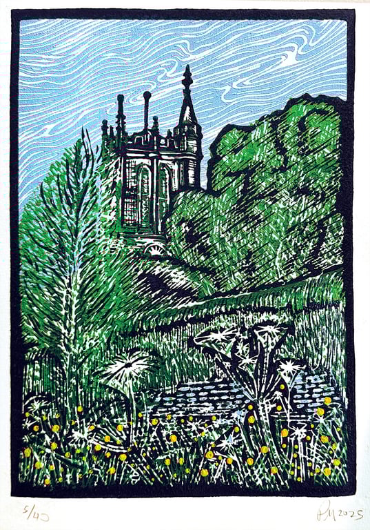 Saint Mary's Church steeple, Stalbridge, Dorset