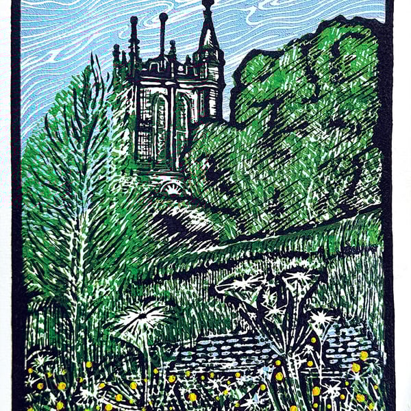 Saint Mary's Church steeple, Stalbridge, Dorset