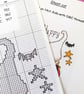 Halloween Ghost Cat cross stitch chart (PDF Digital Download pattern) - Image 2