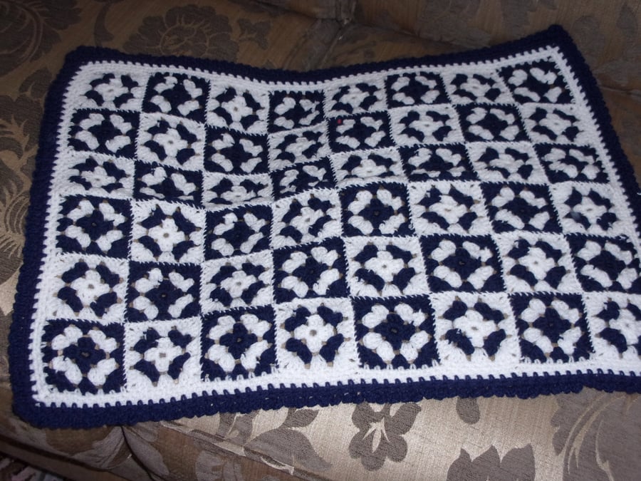 NEW LOWER PRICE Crochet Pram Blanket