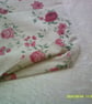 Roses on Beige Fabric Bag - Image 2