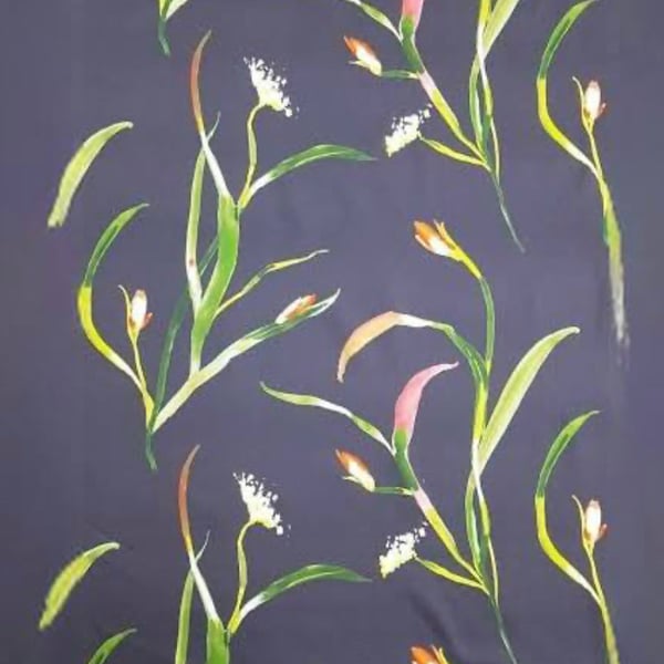 Harlequin - Saona Papaya - Cassis slight seconds 3.50 per half metre (4.5m avail