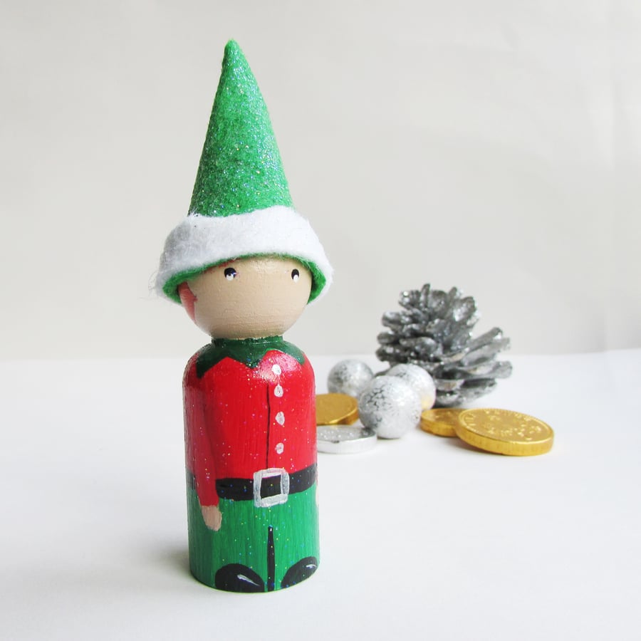 Peg Doll Elf