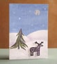 Unique Hand Made Christmas Card with Envelope - Image 1