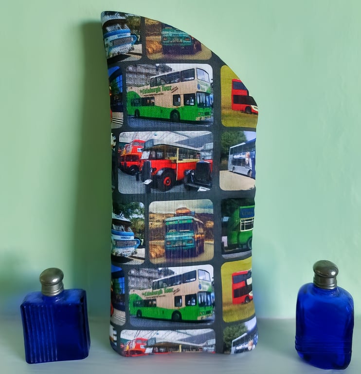 Buses Glasses Case Lined & Padded 