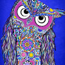 Owl Giclee Fine Art Print