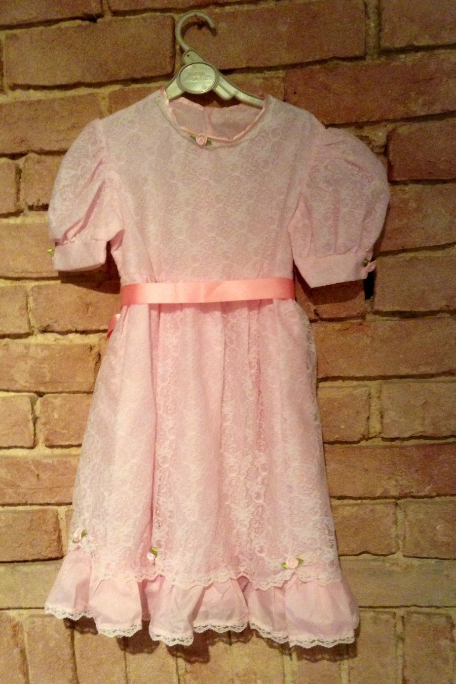 'Pretty in Pink' little girl's dress 