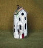 Wonky Driftwood Hoose, Driftwood Art from Scotland
