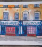 The Raz (Blue Angel Night Club) Liverpool watercolour print