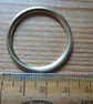 10 x 32mm Hollow Brass Rings for Traditional Dorset Button Making - Image 2