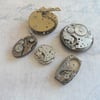 Steampunk Vintage Watch Movements x 5