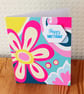 Bright Floral Birthday Card - Image 2