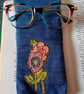 Upcycled Embroidered Glasses Case - Image 8