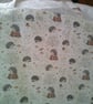 Hedgehogs on Tree Stumps Adult Apron - Image 1