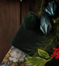 Christmas Stocking Vintage Linden Pom Pom Green - Image 2