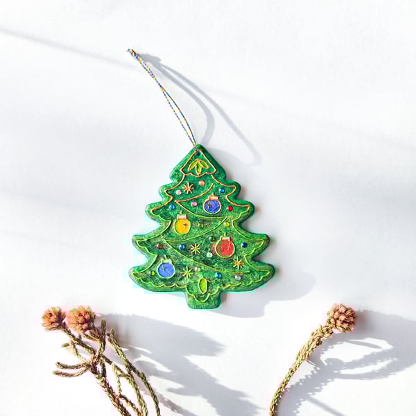 Handcrafted Christmas Decorative Hanging Ornament