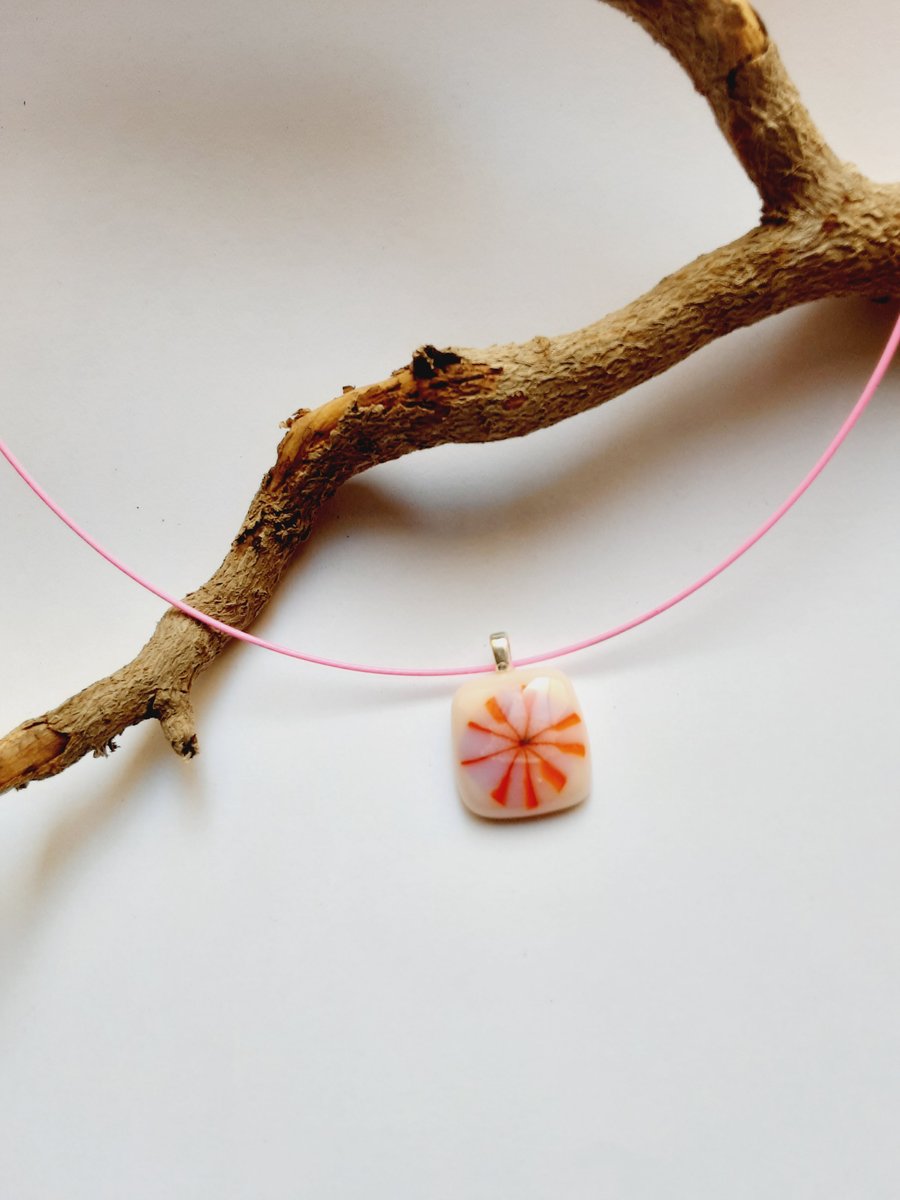 Fused Glass Pendant 