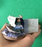 Very Tiny Sailing Fairy Decoration, Fairy Doll Ornaments, Sea Themed Gifts