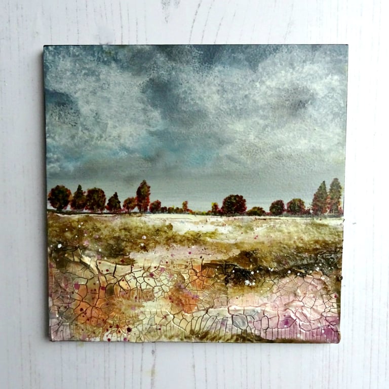 Small Original Treescape Painting