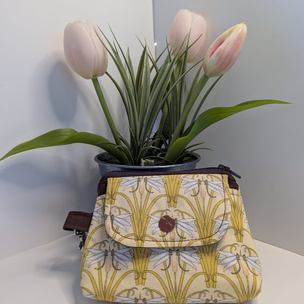 Bluebell Coin and Card Purse  'Dragonfly'