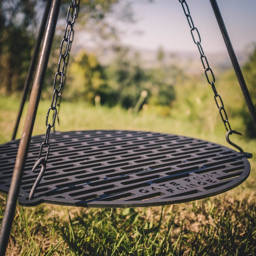 Hanging Grill for Campfire Tripod