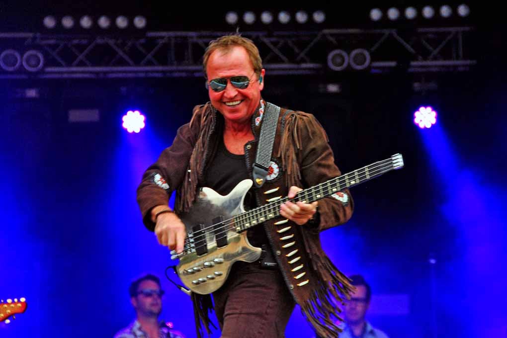 Mark King Level 42 In Concert Photograph Print