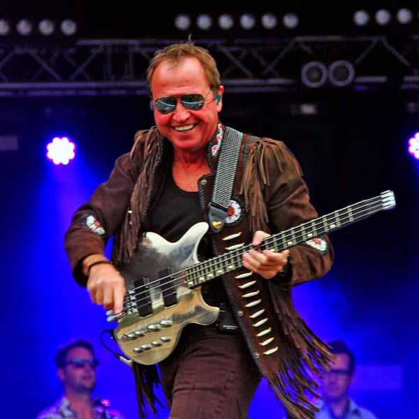 Mark King Level 42 In Concert Photograph Print
