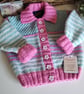 Hand Knitted Baby Girl''s Cardigan  9-18 months  - Image 2