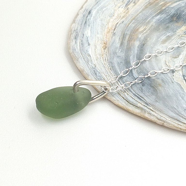 Sea glass Necklace Natural sea tumbled from Seaham