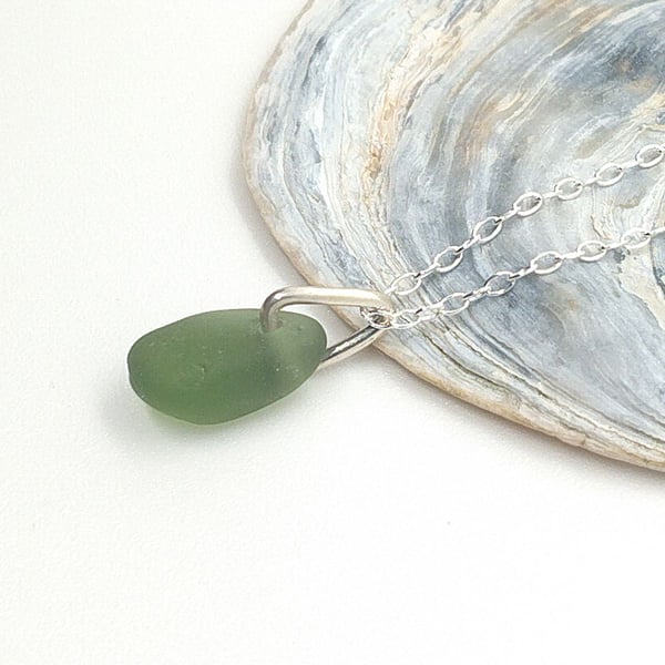 Sea glass Necklace Natural sea tumbled from Seaham