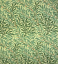200cm William Morris Water Resistant Tablecloth  Willow Bough sage