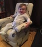 Children's Safari Animals Chair Kids Chair Prestigious Longleat Grey Fabric Lion - Image 8